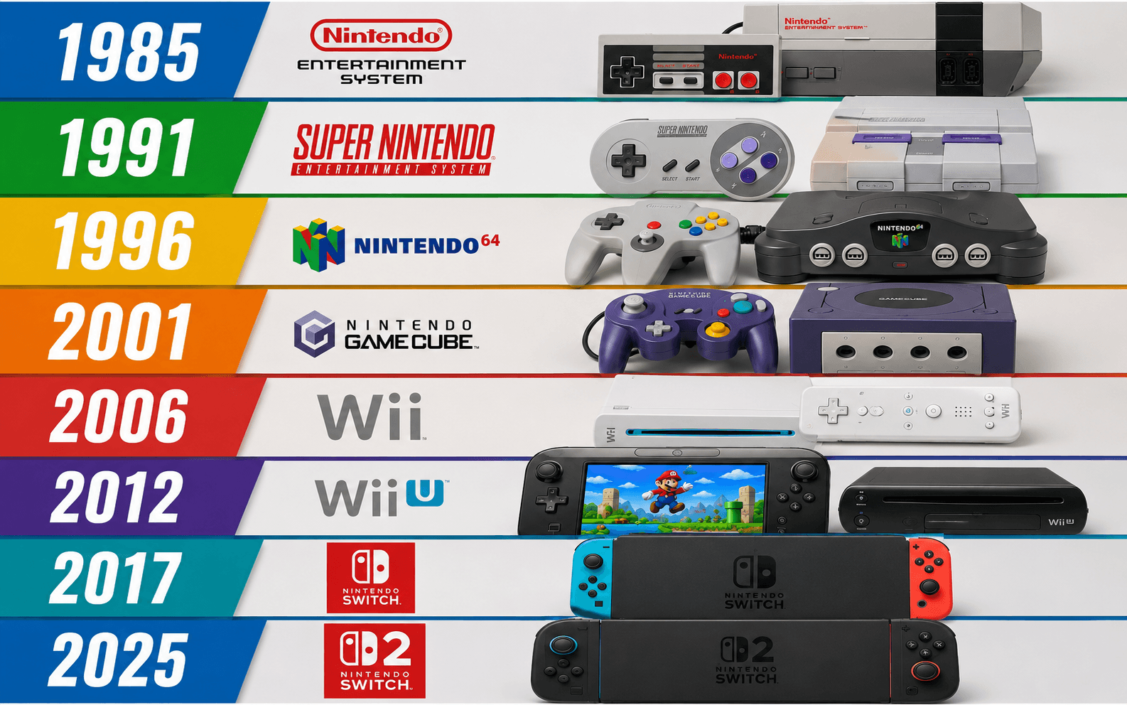 Nintendo cuatro décadas cambiando la forma de jugar