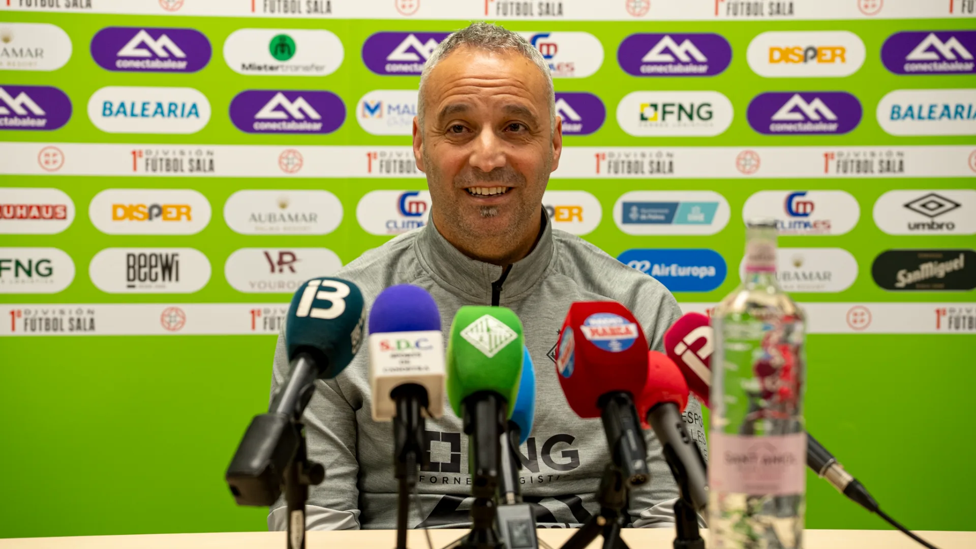 Antonio Vadillo: “Tenemos que dar la imagen que hemos conseguido los últimos años, que el Barça venga a Son Moix sabiendo que no lo tendrán nada fácil”