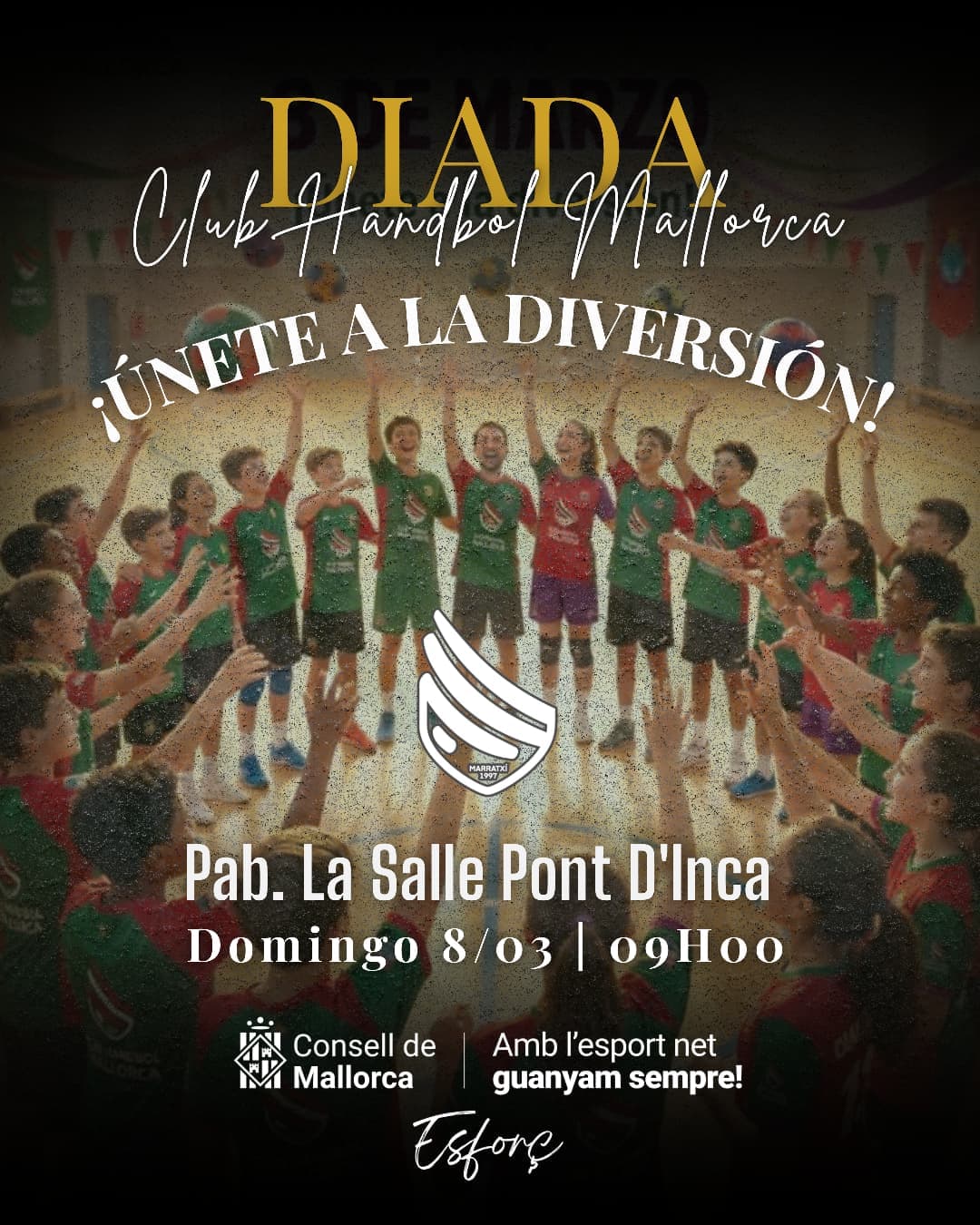 ¡LLEGA LA DIADA DEL HANDBOL MALLORCA!