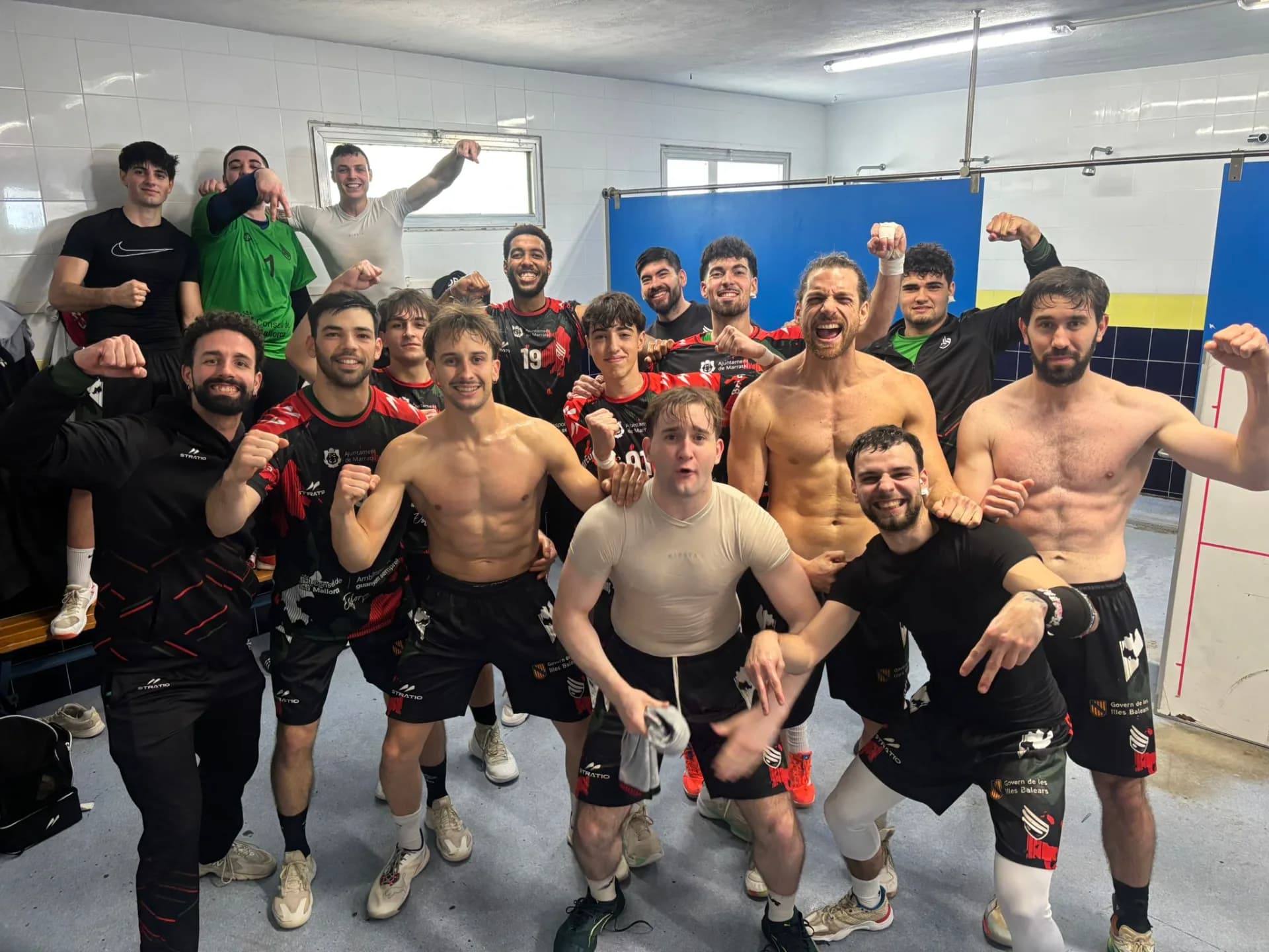 CLARA VICTORIA DEL HANDBOL MALLORCA EN EL DÍA DEL CLUB