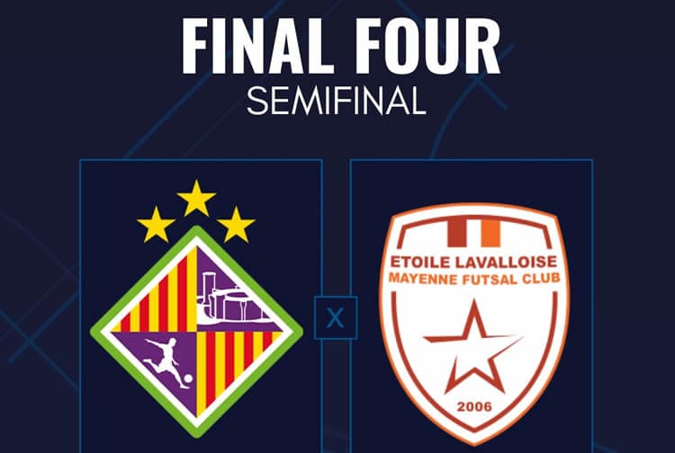 Palma Futsal - Etoile Lavalloise en semifinales de Champions League