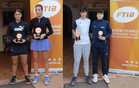 Albert Reynés y Mia Paunovic se coronan en el Campeonato de Mallorca Junior