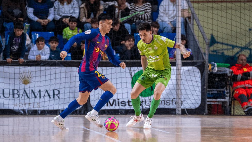 El Palma Futsal no reacciona y cae ante el Barça (1-5)
