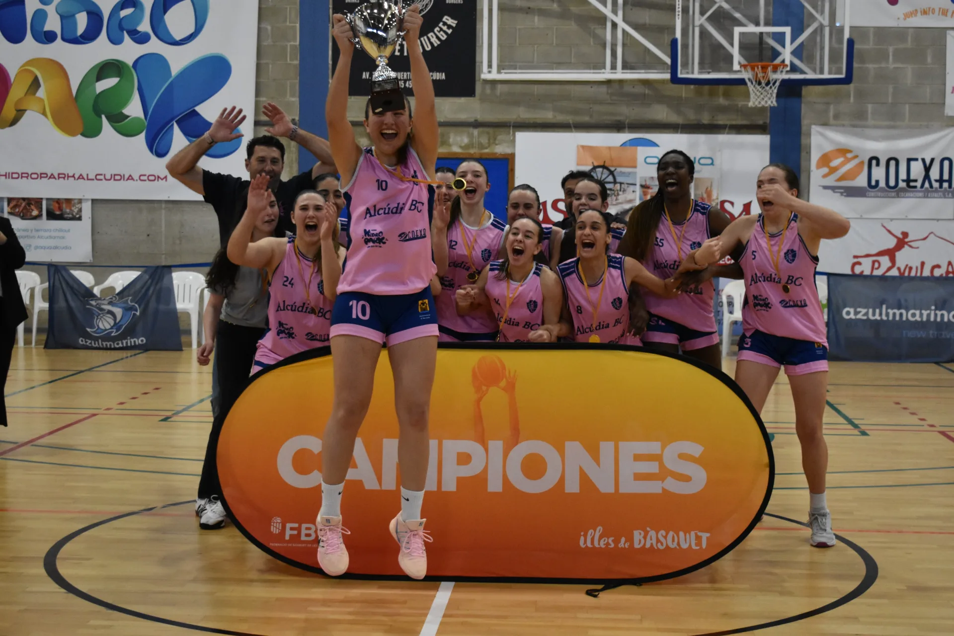Alcúdia BC y Mon Port CB Andratx levantan los Campeonatos de Baleares Gobycar Júnior