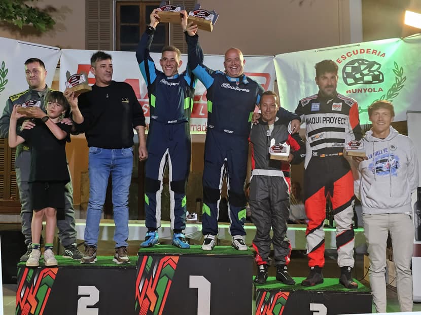 García y Hensen se llevan el Rally Bunyola-Orient tras un duelo al límite