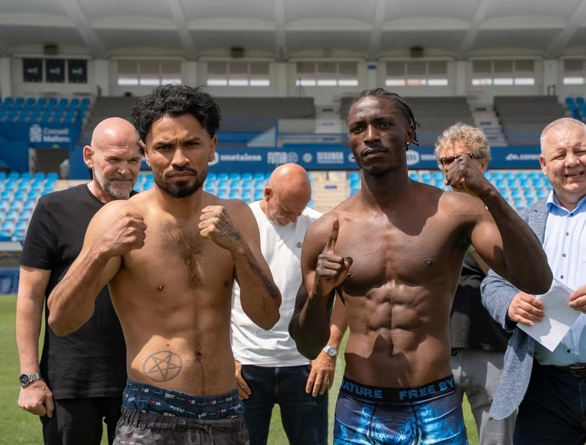 Todo listo para la Mallorca Fight Night tras el pesaje en el Estadi Balear