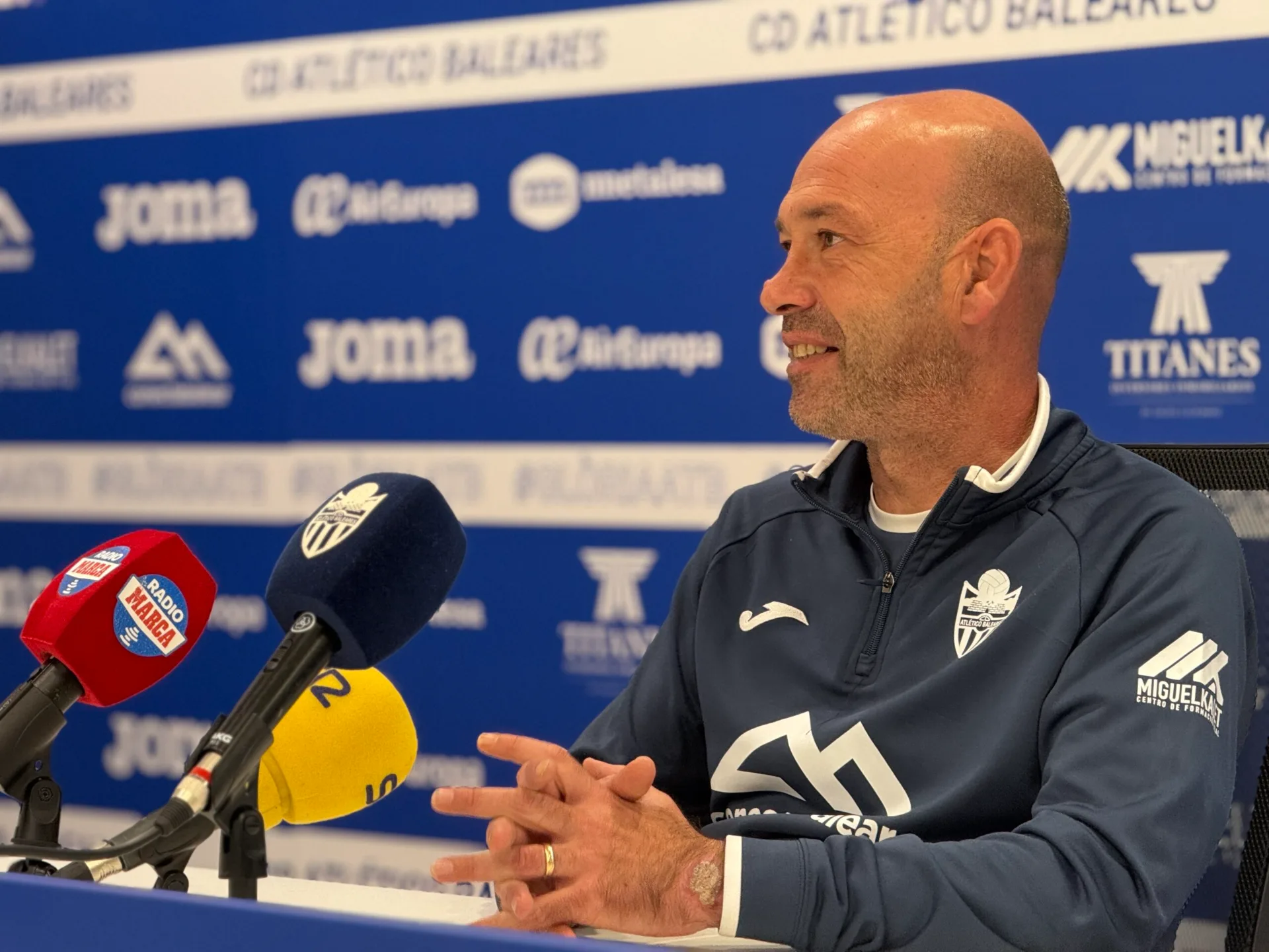 Luis Blanco: «Nuestra intención es clara: salir a ganar. Esa es la mentalidad que tiene este grupo»