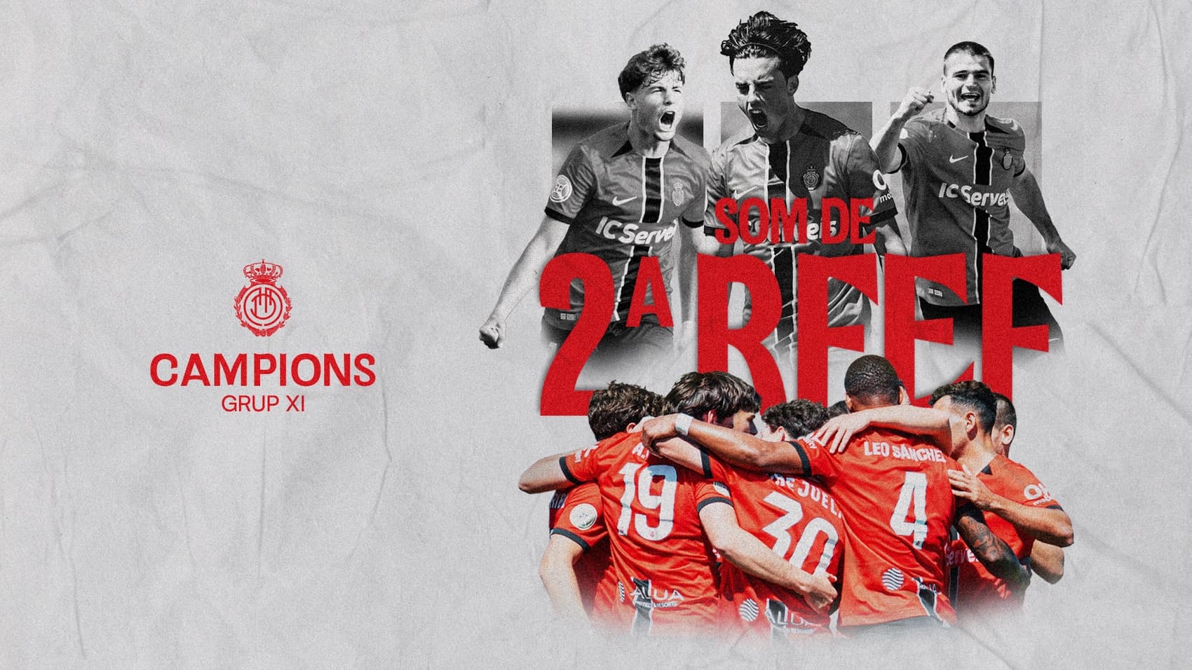 El RCD Mallorca B asciende a 2ª RFEF tras proclamarse campeón del Grupo XI de la Tercera Federación