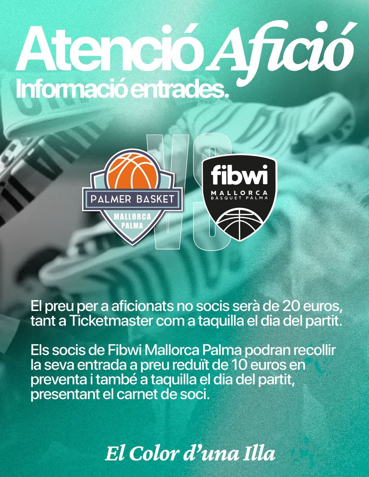 El derbi por la permanencia tendrá entradas a 20 euros y descuento para socios del Fibwi