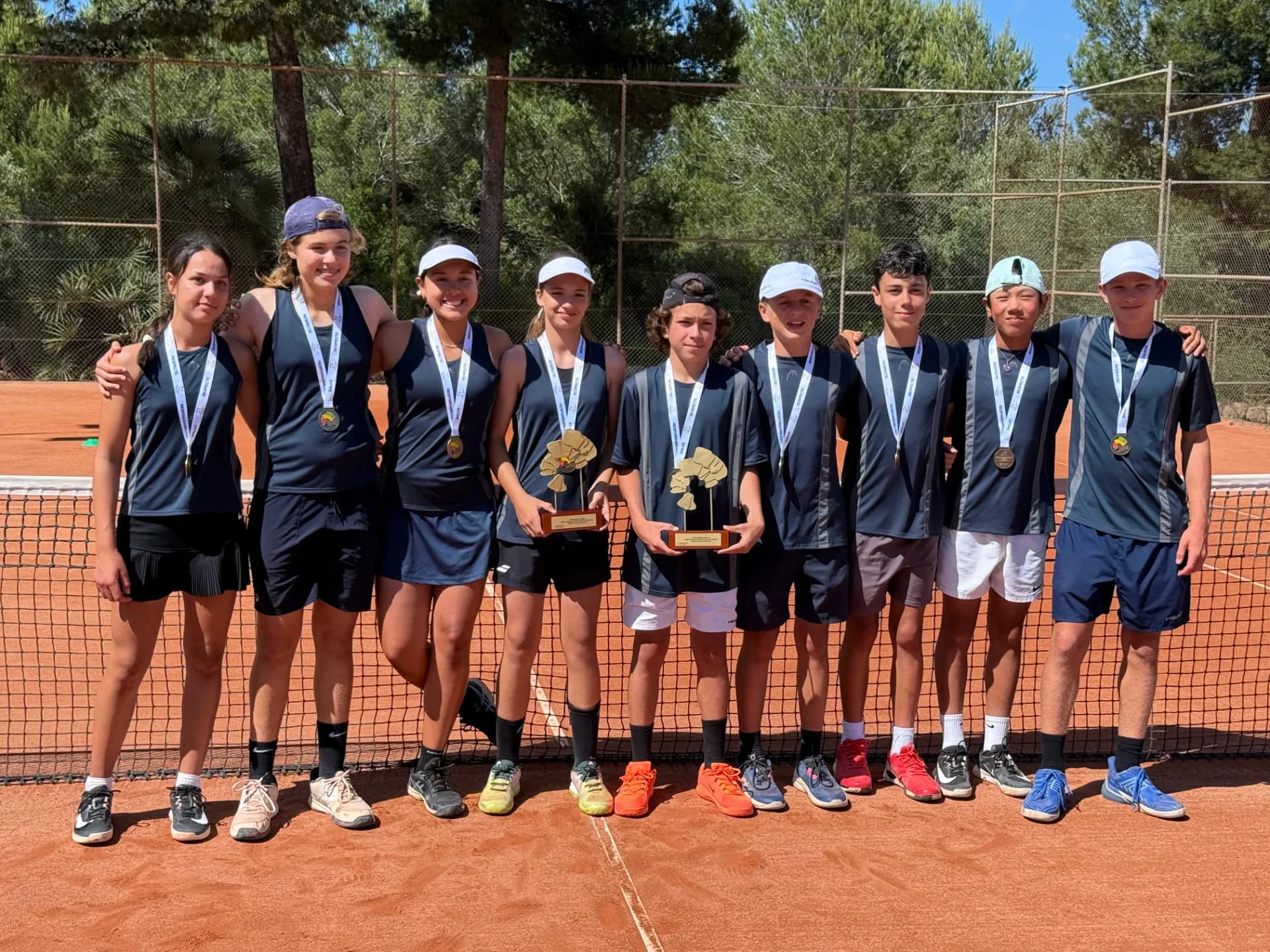 Doblete de Global TC en el Campeonato de Baleares por equipo infantil