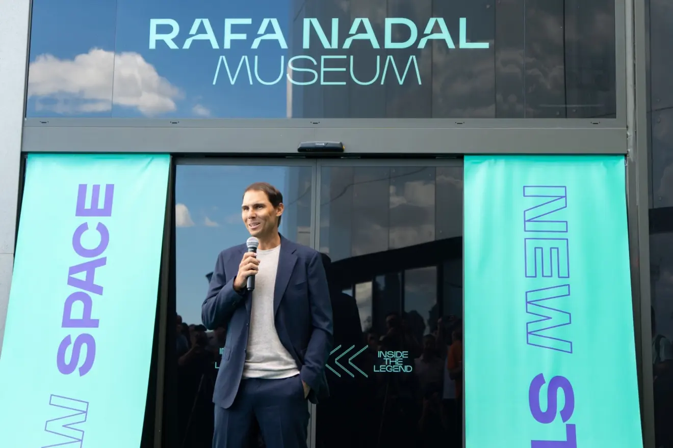 Rafa Nadal inaugura el nuevo museo de su carrera: "A diferencia del anterior, este museo debe servir para mostrar mi lado más íntimo"
