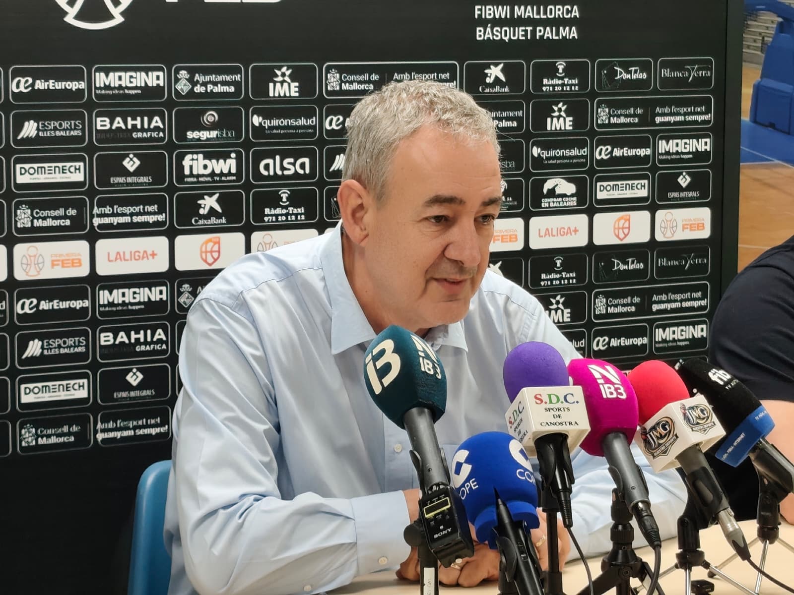 Guillem Boscana: “Esta Primera FEB ahora mismo es una competición que nos cuesta muchísimo y vamos a sufrir”