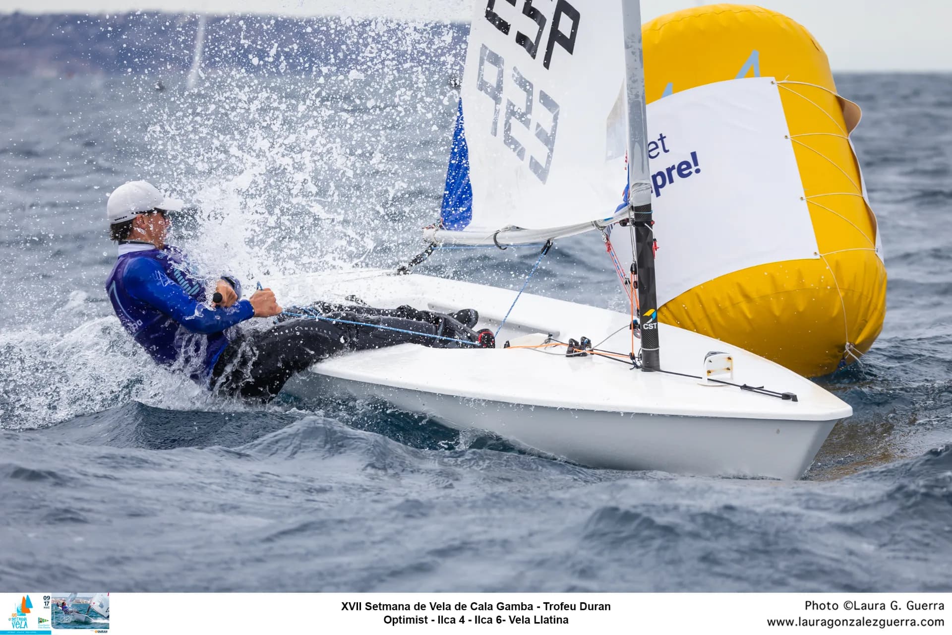 Nikko Palou y Meritxell Sitges se pone al frente de la XVII Setmana de la Vela Trofeu DURAN en la clase ILCA6