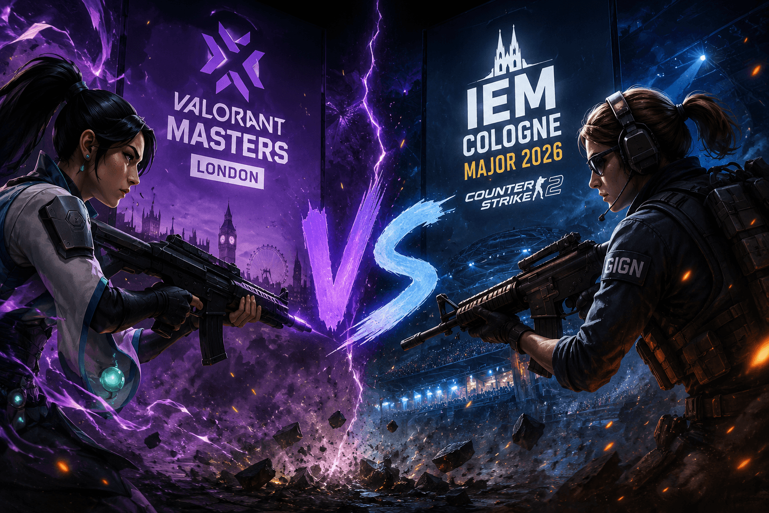 Valorant Masters London e IEM Cologne chocan en el calendario esports