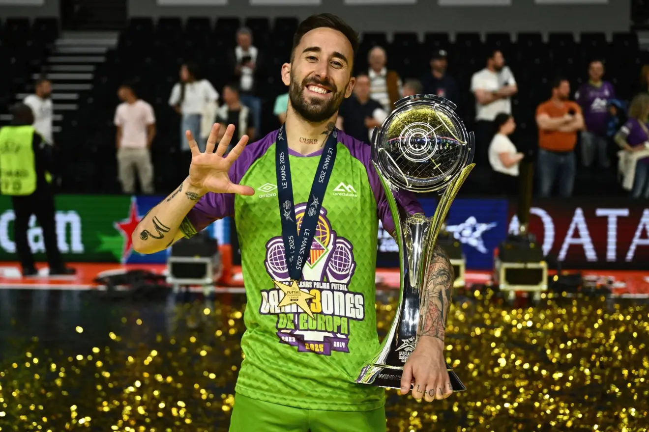 Mario Rivillos se despide del Palma Futsal: “Me llevo mucho más que títulos”