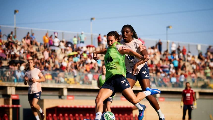 La selección femenina ya prepara en Palma la 'final' ante Inglaterra