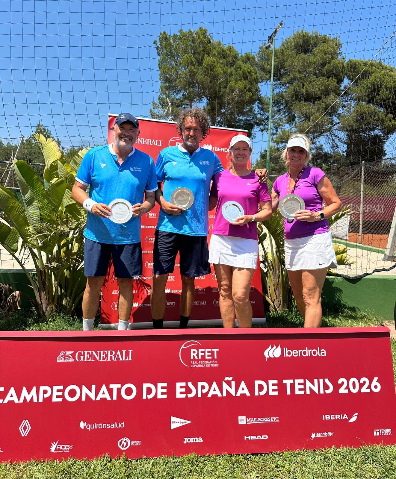 Éxito balear en el Campeonato de España de Veteranos celebrado en Mallorca