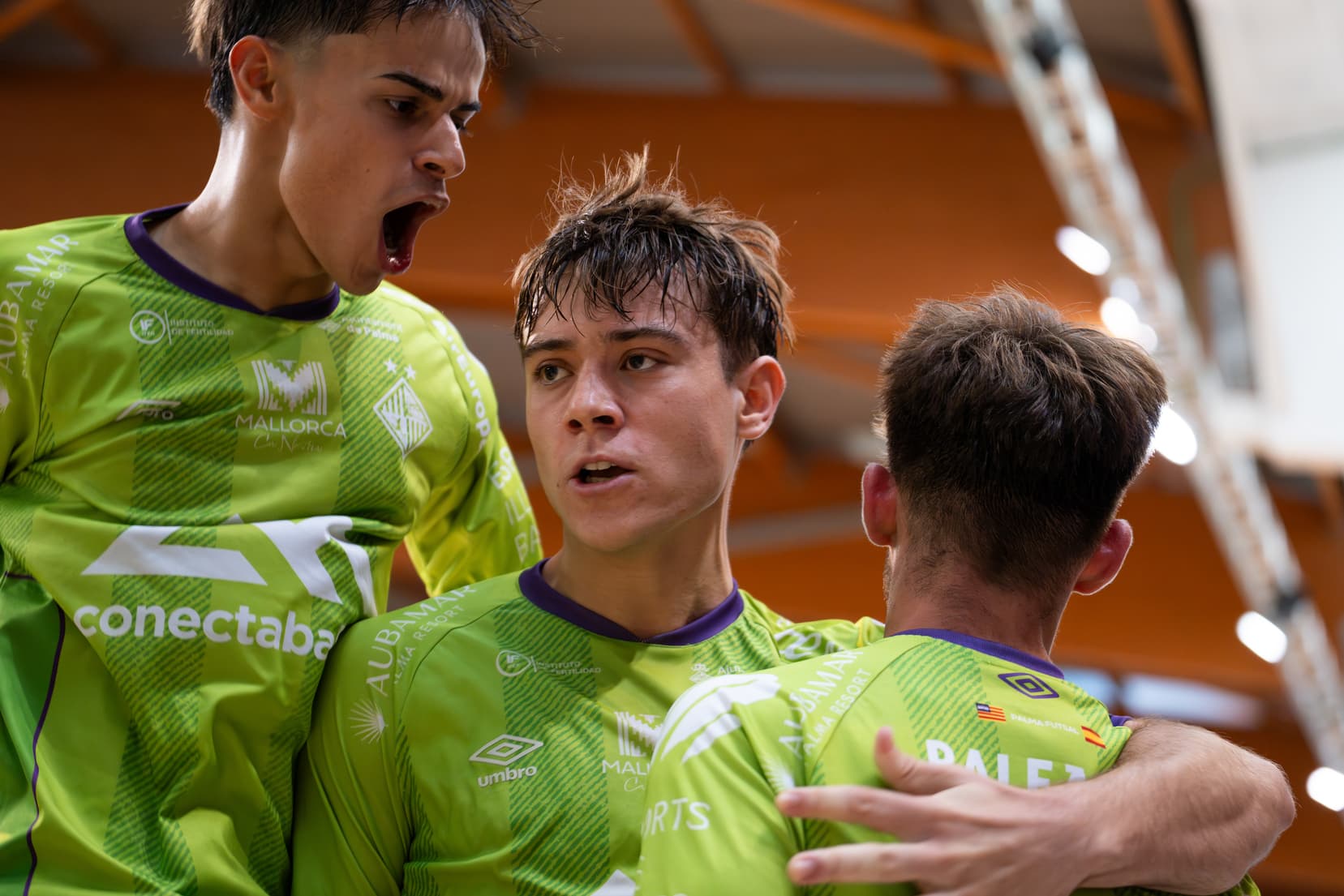 El filial del Palma golpea primero en la final del ascenso a Segunda