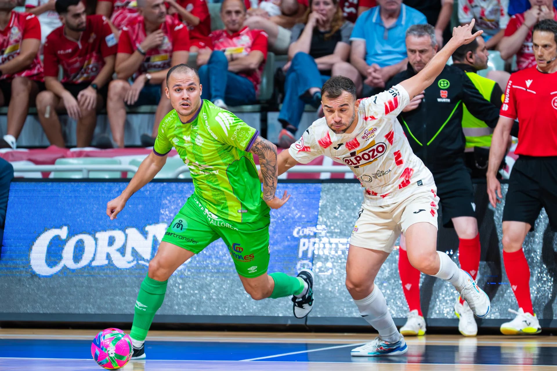 El Palma Futsal sucumbe ante un Pozo Murcia muy superior en la segunda parte