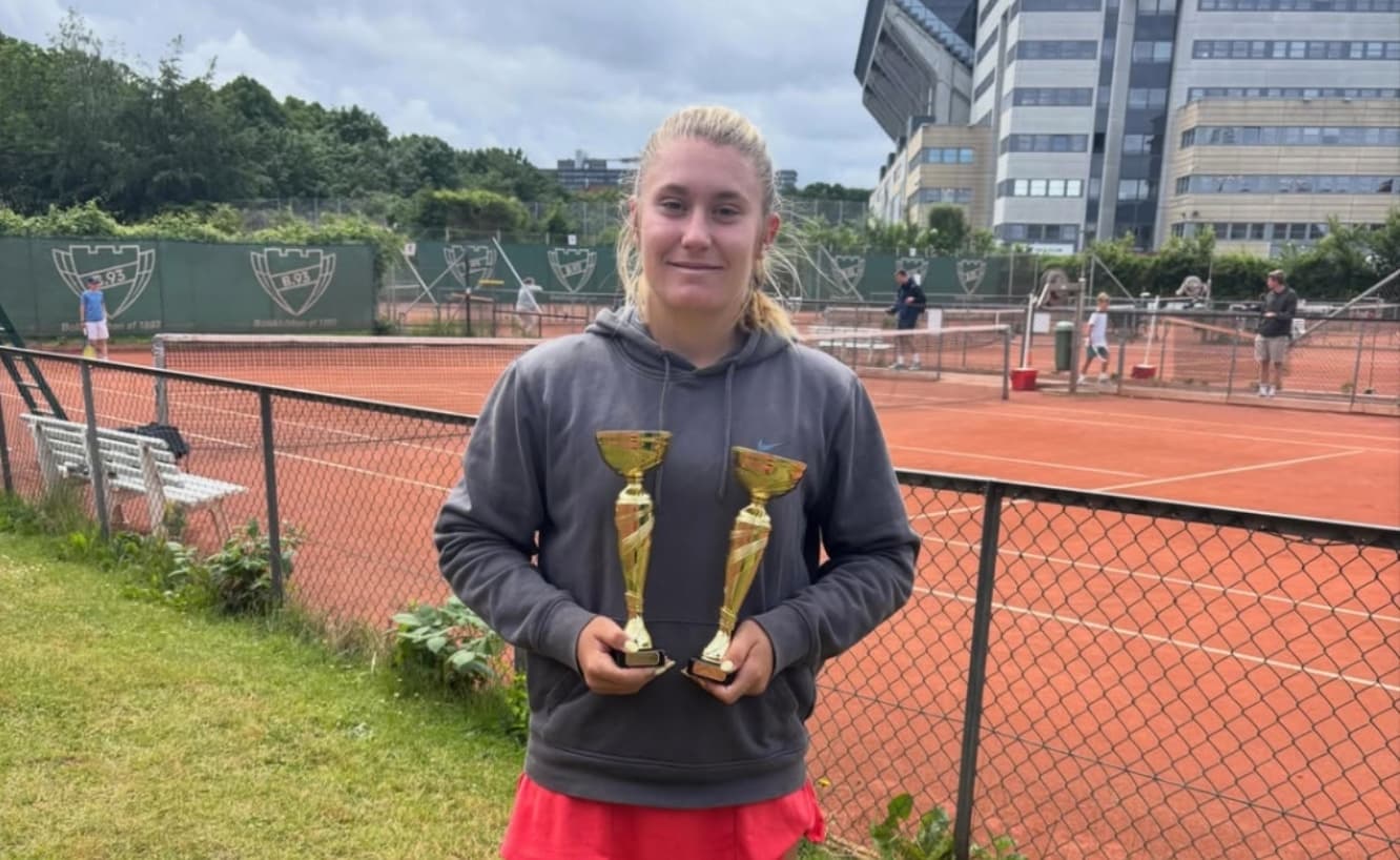 Elisabet Rossiñol, campeona individual y de dobles en el ITF J30 de Copenhague