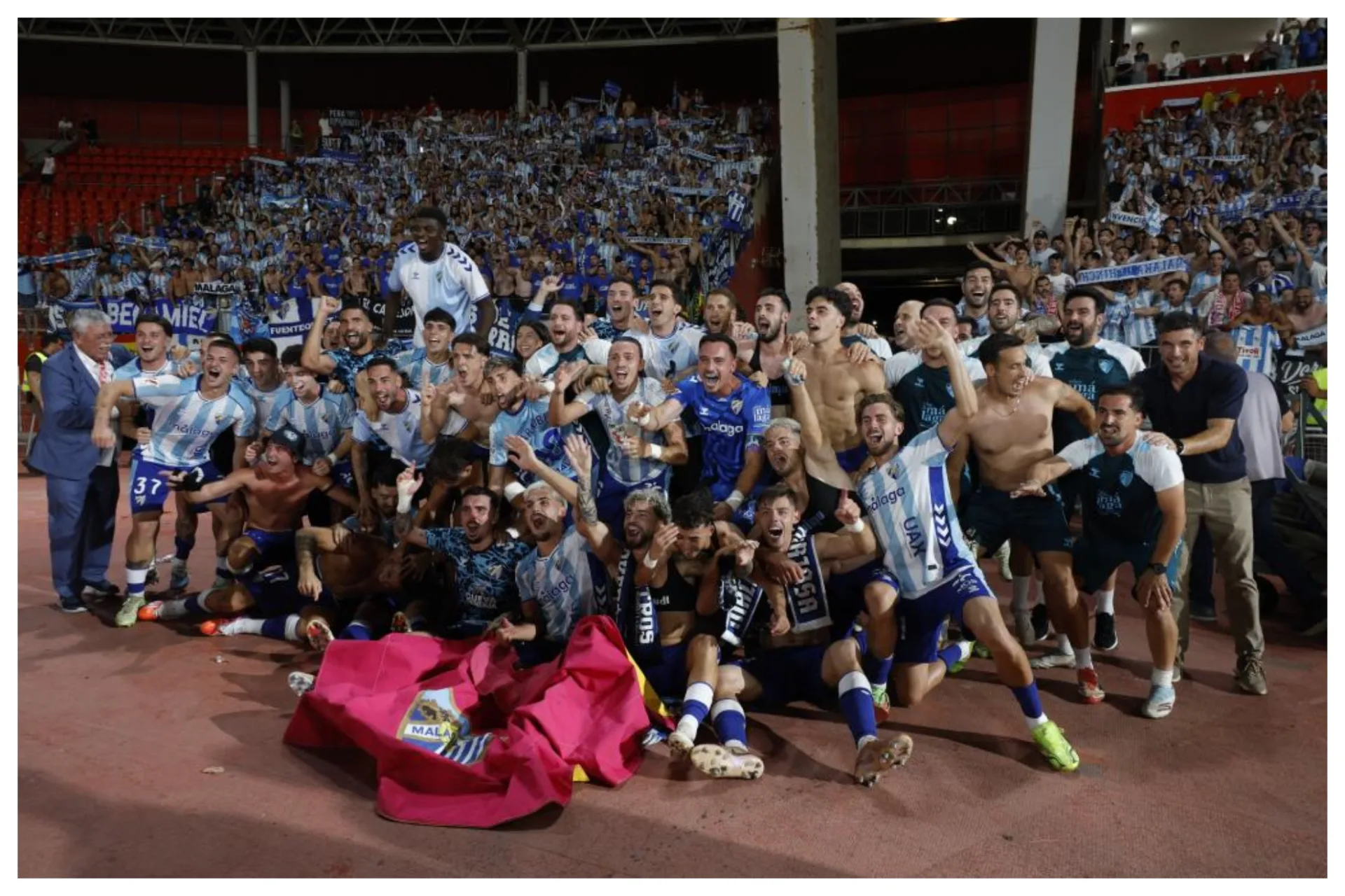 El Málaga es de Primera ocho años después