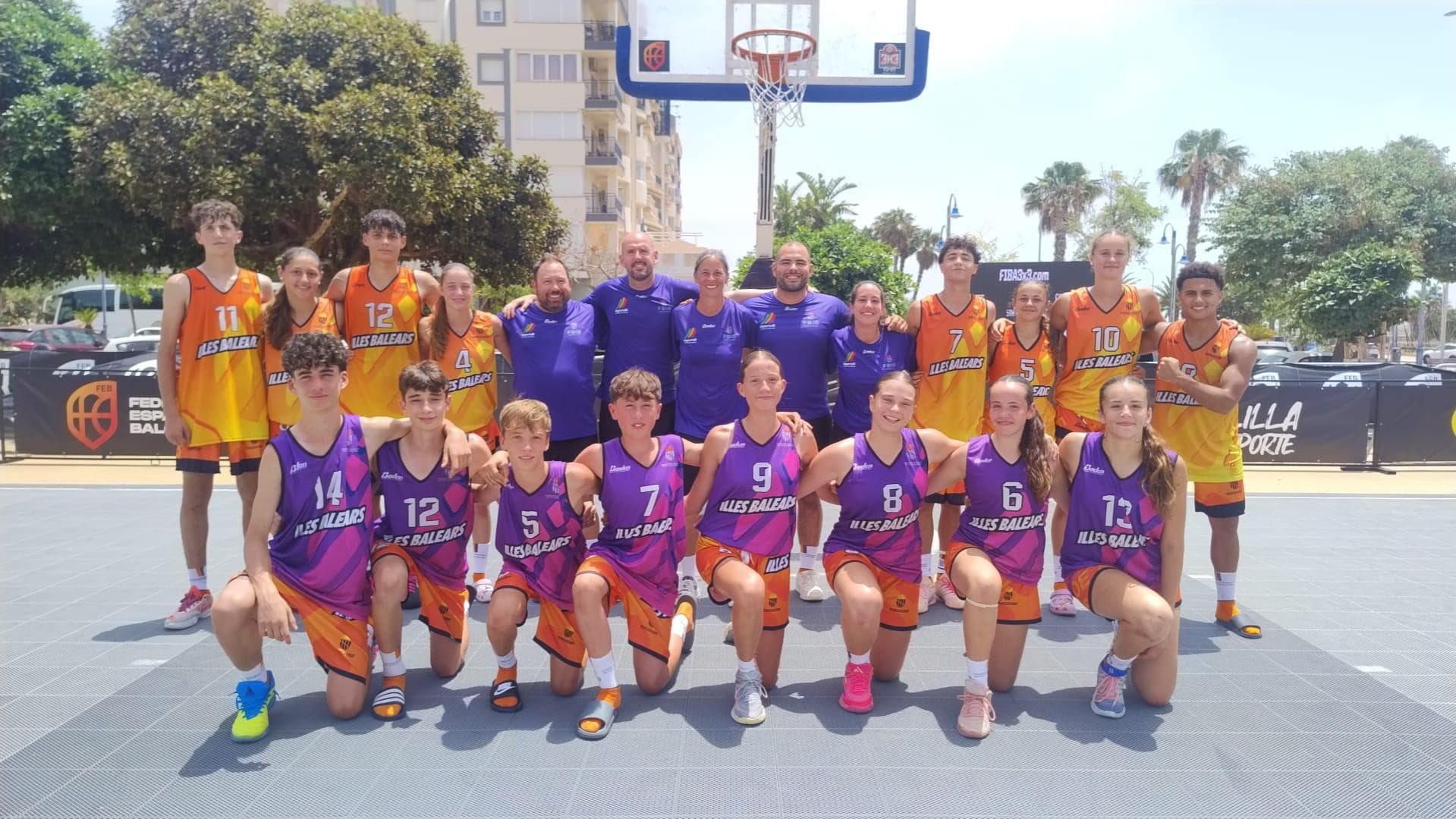 Gran papel de Baleares en el Campeonato de España 3x3 U13 y U15