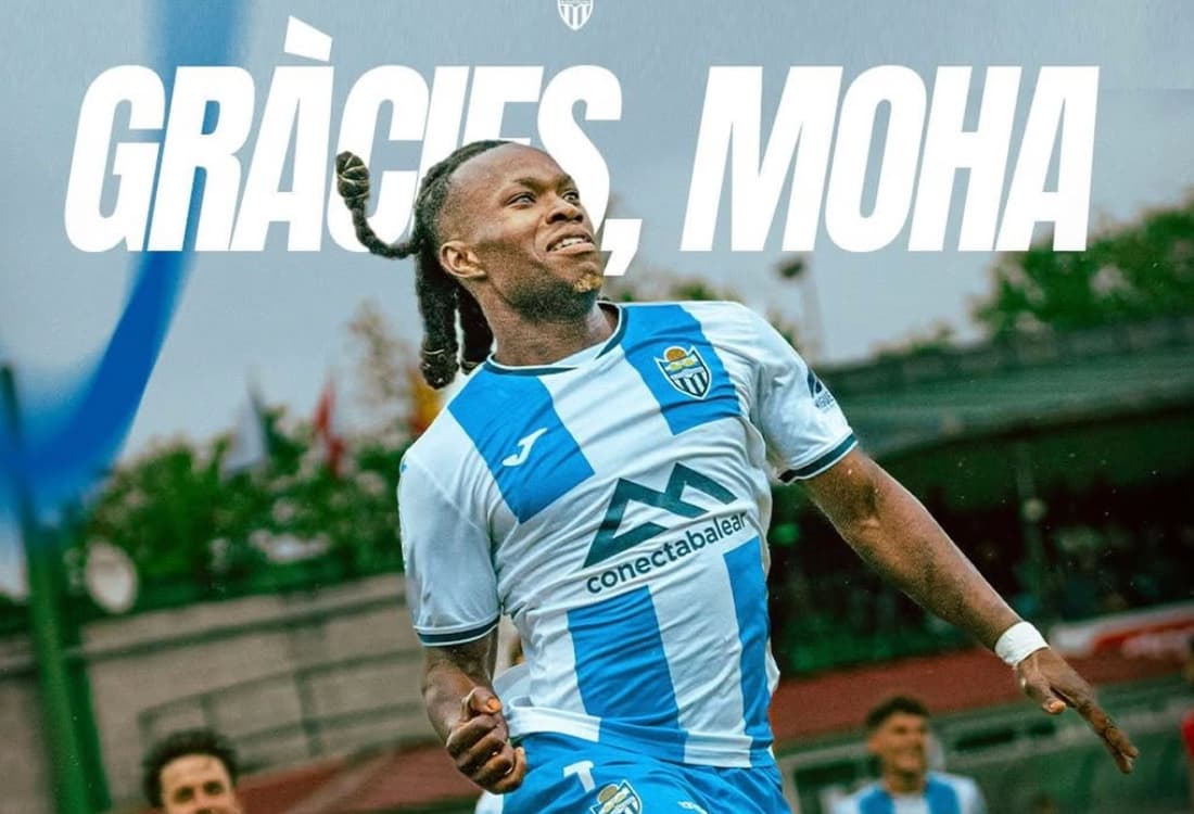Moha Keita pone fin a su etapa en el Atlético Baleares