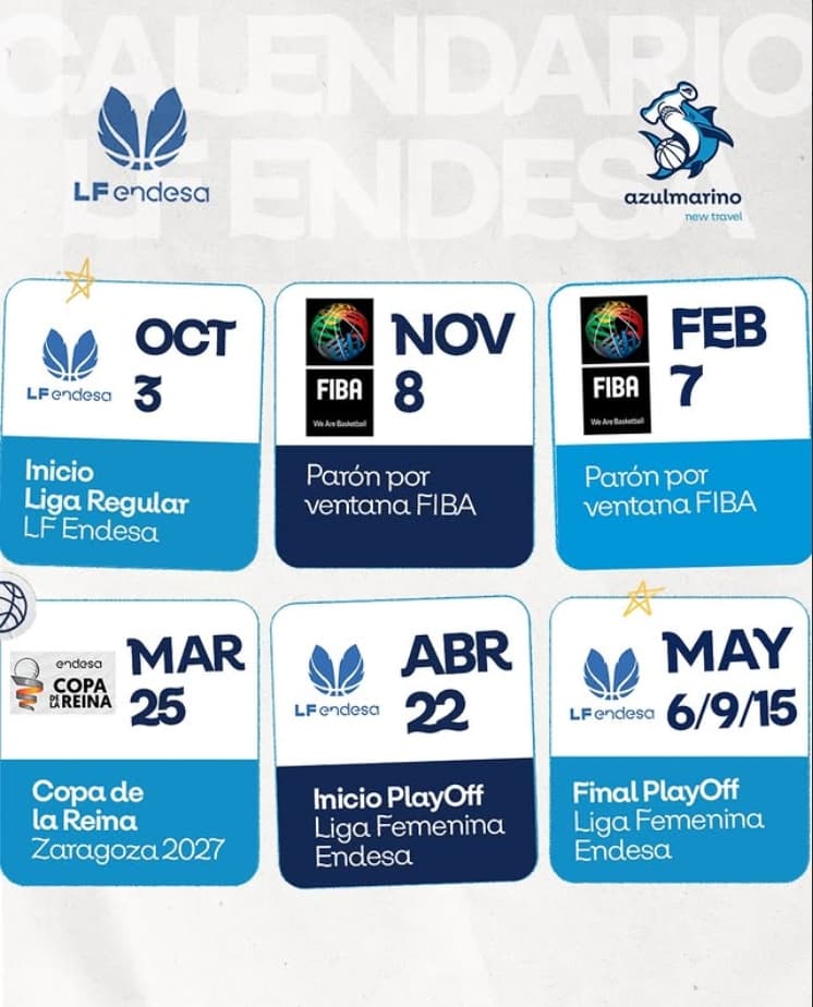 Azulmarino ya conoce su hoja de ruta: estas son las fechas clave