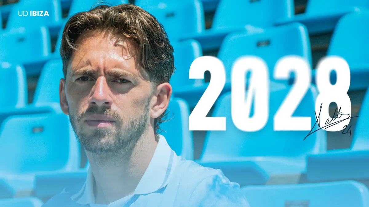 Théo Valls renueva con la UD Ibiza hasta 2028