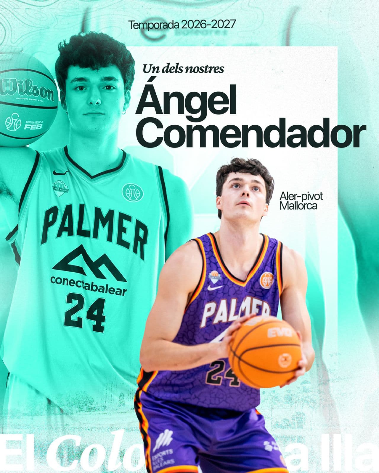 Ángel Comendador extiende su unión con el Palmer Basket