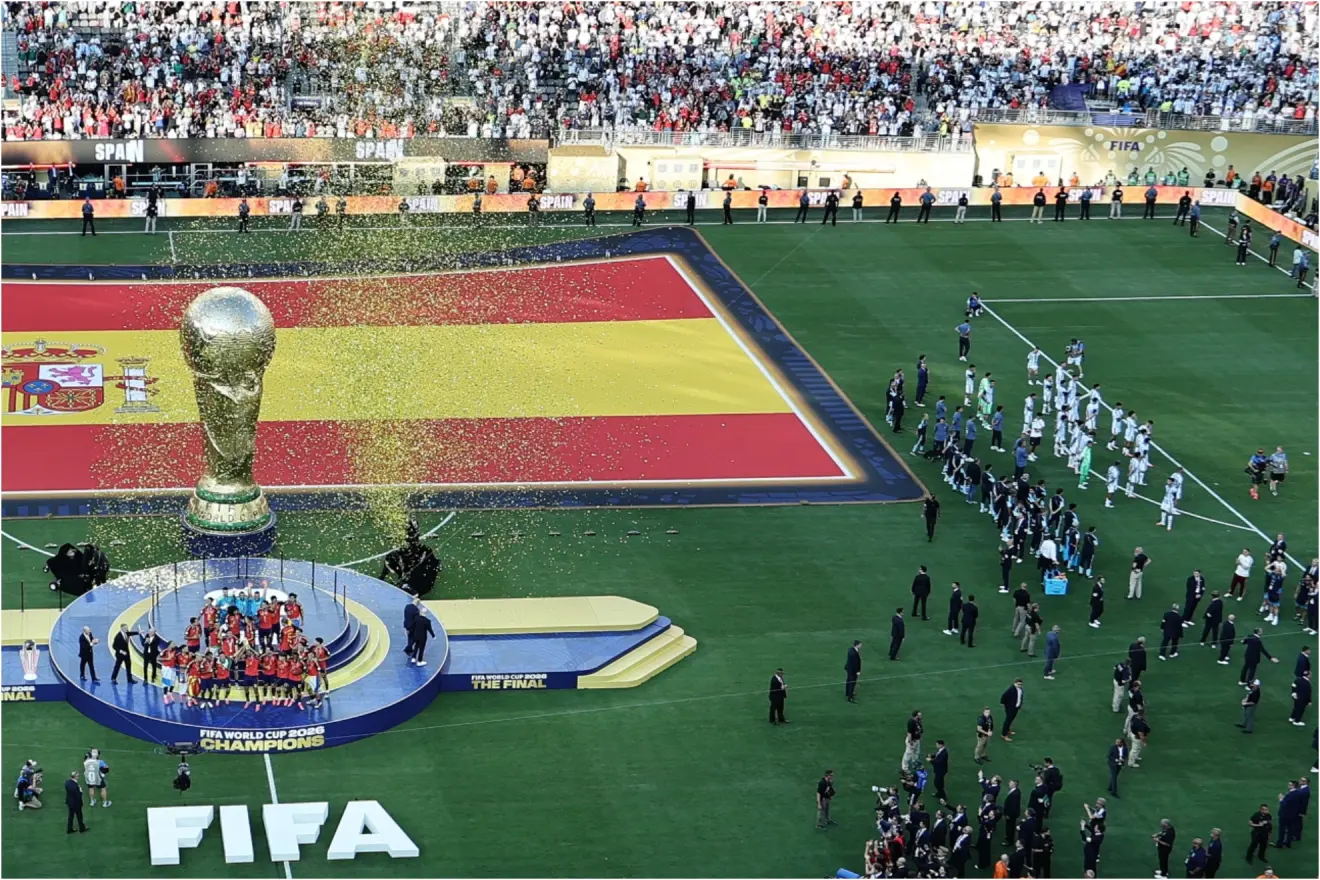 La falta de respeto de Argentina durante la celebración de España