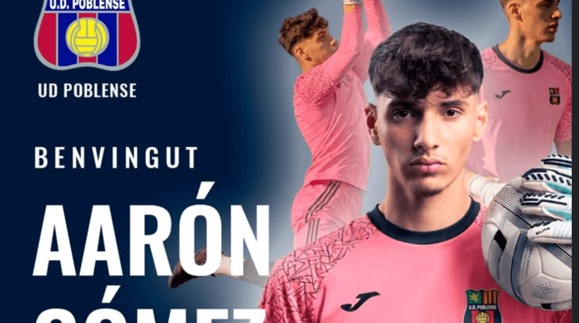 El Poblense incorpora al prometedor portero Aarón Gómez, cedido por el Real Madrid