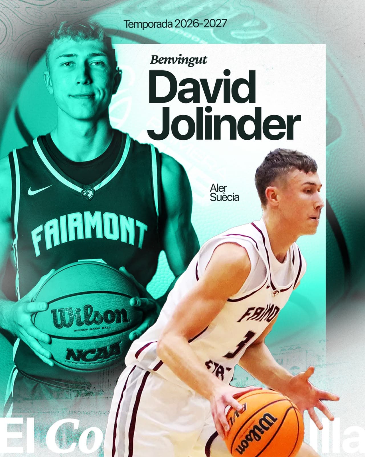David Jolinder, pulcritud desde la línea del 6,75 para el Palmer Basket