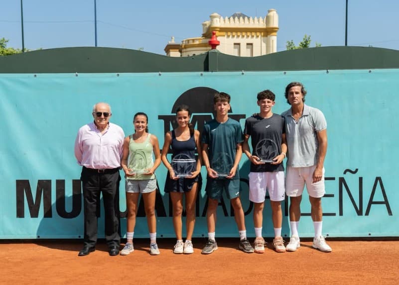 LUCA DANI SATCHELL Y CATERINA LÓPEZ, CAMPEONES EN EL MUTUA MADRID OPEN U16 DE SANTANDER