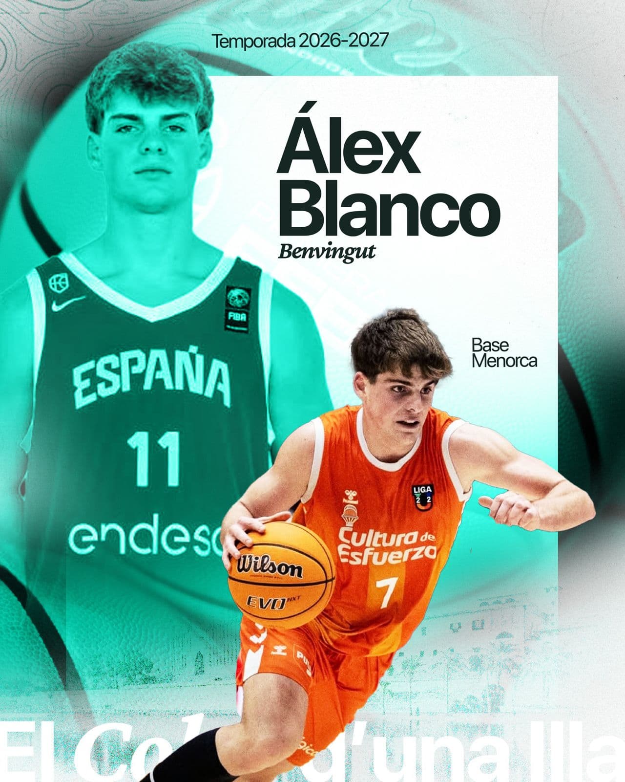 Álex Blanco, interpretación y clarividencia en la organización del juego para el Palmer Basket