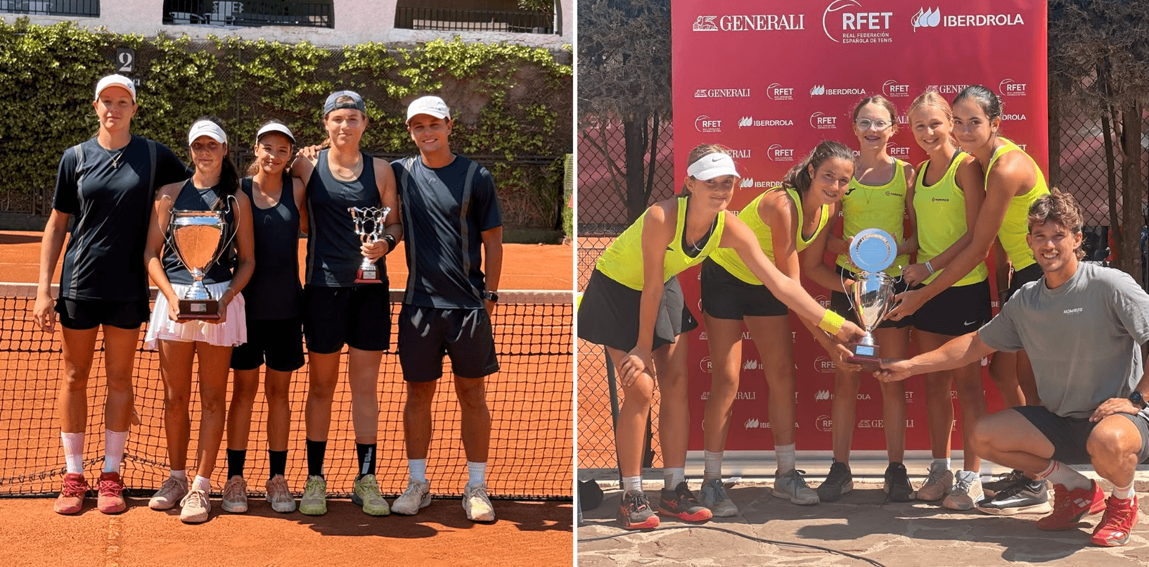 EL GLOBAL TC, CAMPEONAS DE ESPAÑA POR EQUIPOS U14