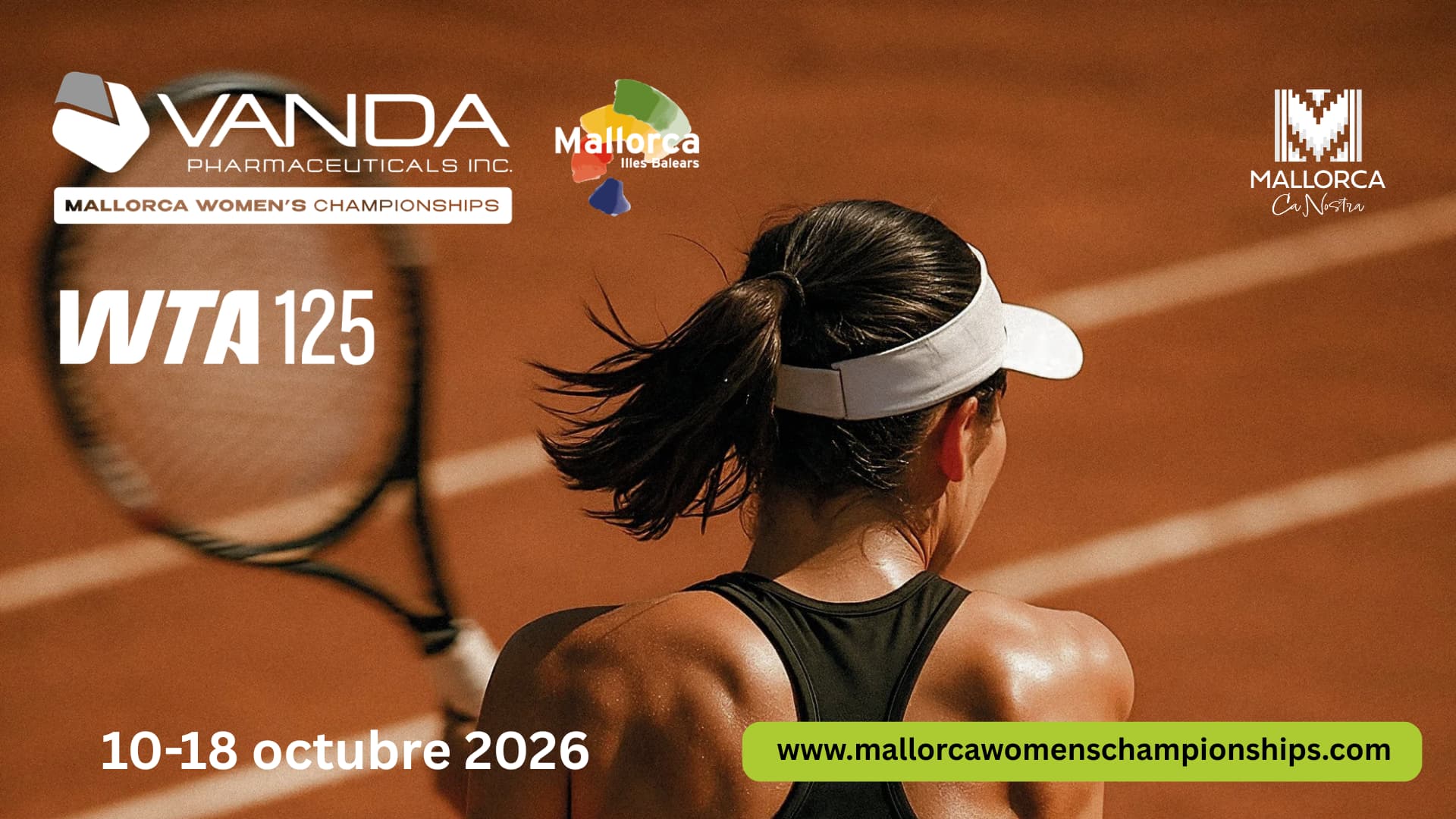Consigue tus entradas para el Mallorca Women's Championships con un 20% de descuento!