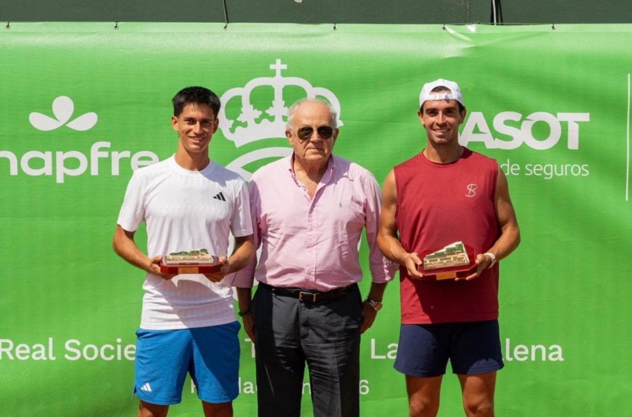 PEDRO VIVES, CAMPEÓN DE DOBLES EN EL ITF M25 DE SANTANDER