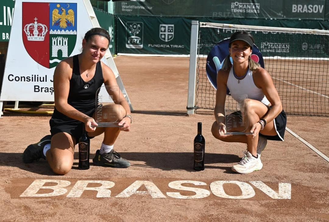 CRISTINA DIAZ CONQUISTA SU PRIMER TÍTULO DE DOBLES EN EL W15 DE BRASOV