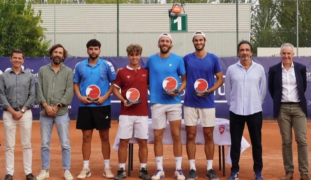 XAVI PALOMAR E IVÁN LÓPEZ, FINALISTAS DE DOBLES EN EL M25 DE ZARAGOZA